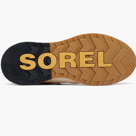 Women's SOREL Out N About III Waterproof Boot Yellow Ray/Sea Salt - Picture 4 of 16